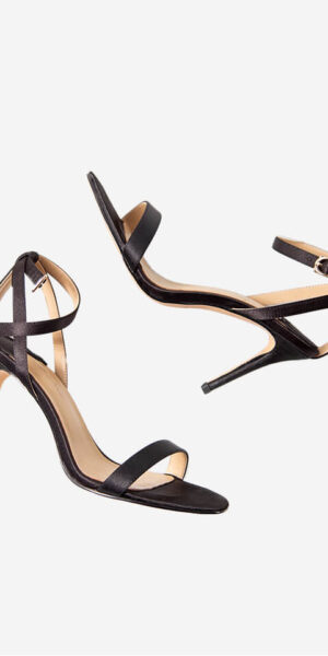 Black high heels shoes