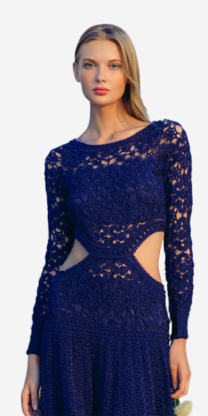 Alnich night dress navy